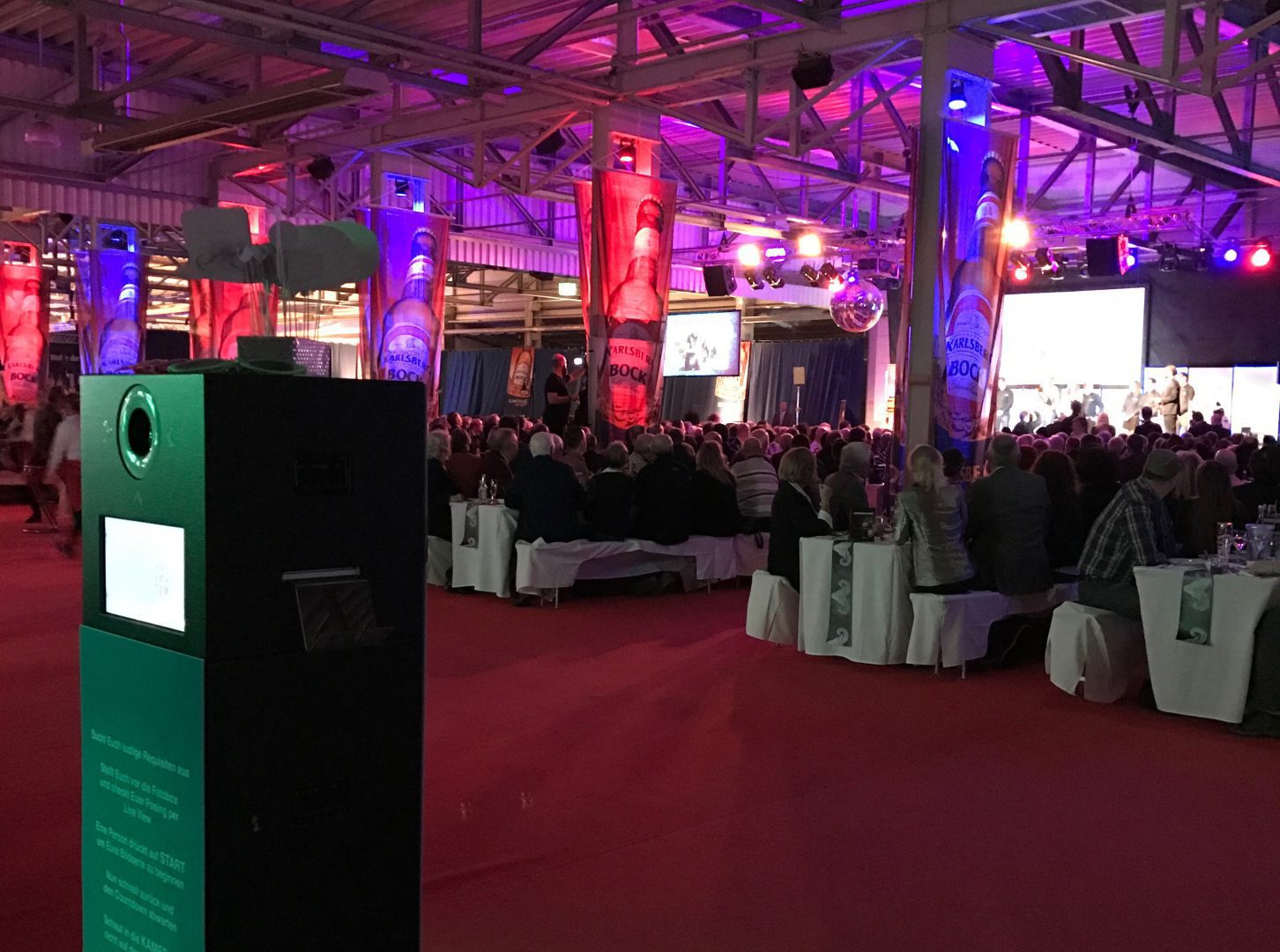Fotobox auf einem Firmenevent in Pforzheim — Studio-Qualität in Aktion